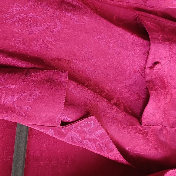 Peters and Ashley Pink Satin Floral Design 💗 size 14 - Picture 7 of 7